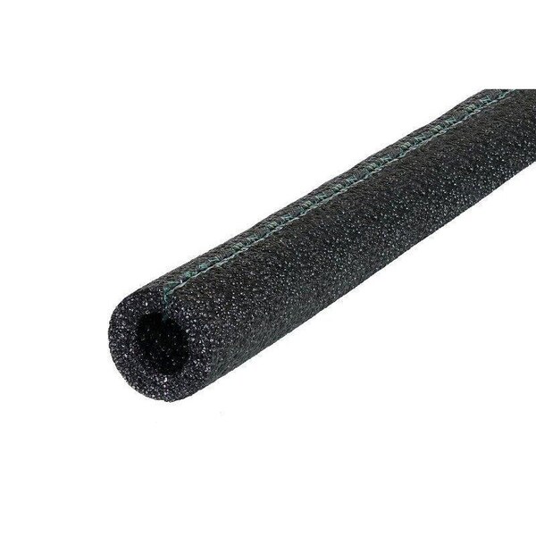 MD SelfSealing Tube Pipe Insulation, 6 ft L, Polyethylene, Black, 11